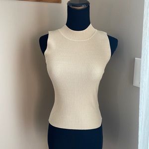 Cream turtleneck sweater